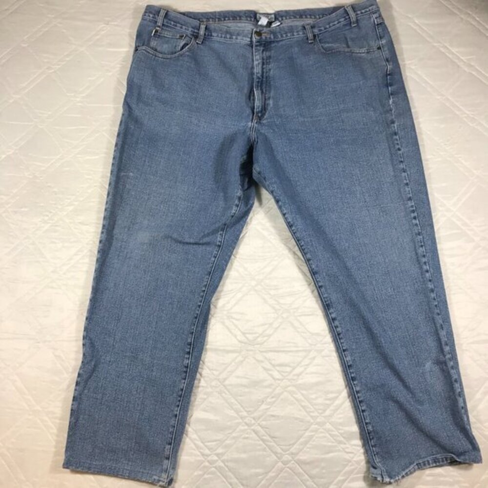 Cutter & Buck well worn blue‎ jeans 50X32